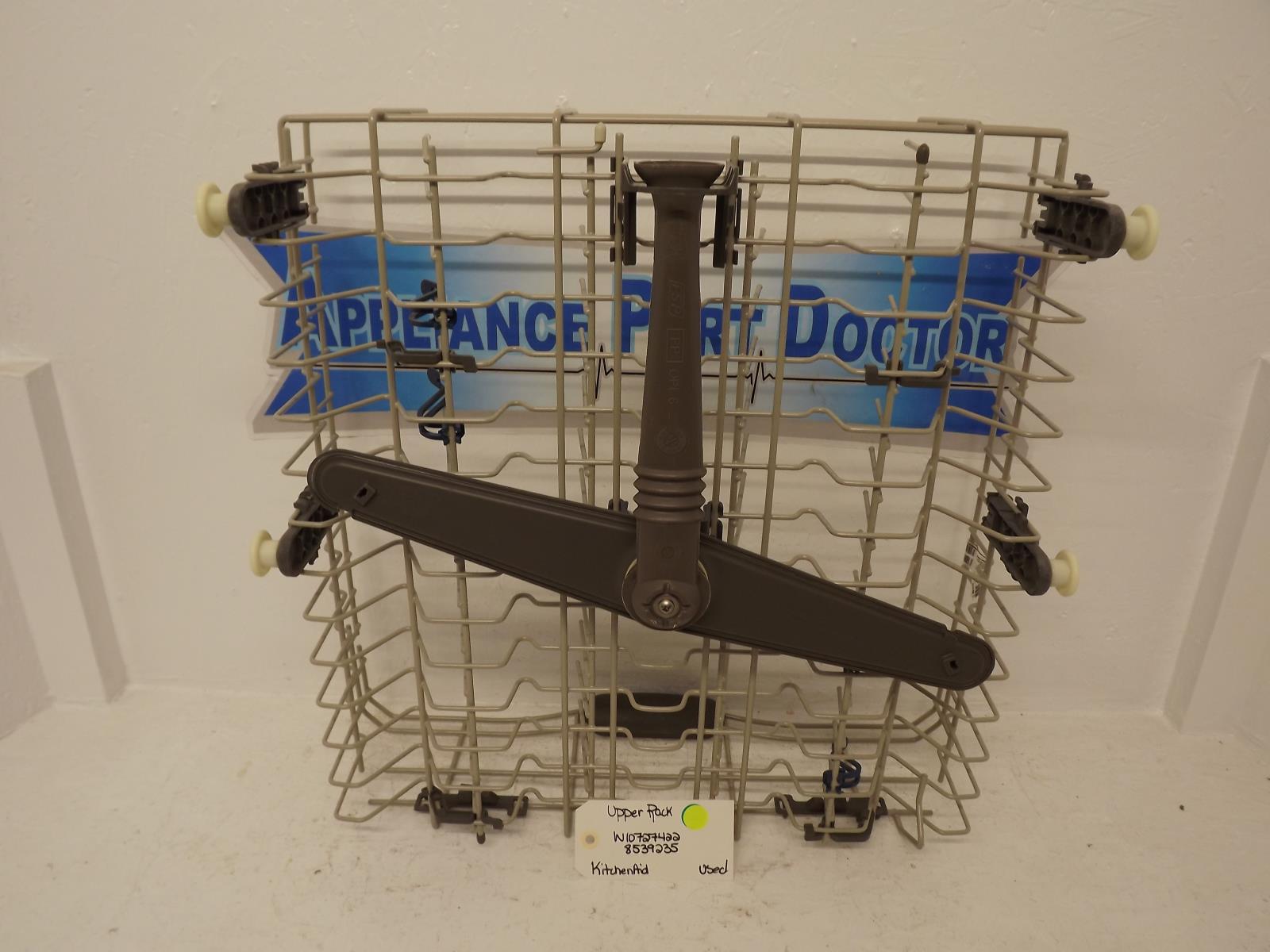 KitchenAid Dishwasher W10727422 8539235 Upper Rack Used KitchenAid Dishwasher W10727422 8539235 Upper Rack Used